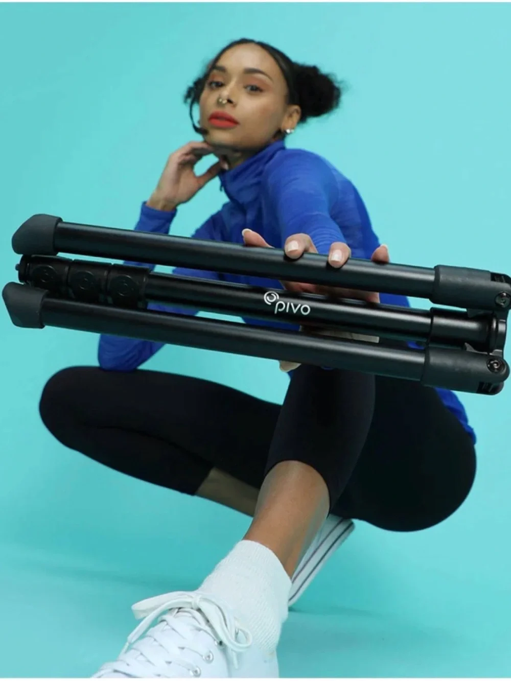 Pivo Lightweight Camera Tripod - Portable Support for Photo & Video